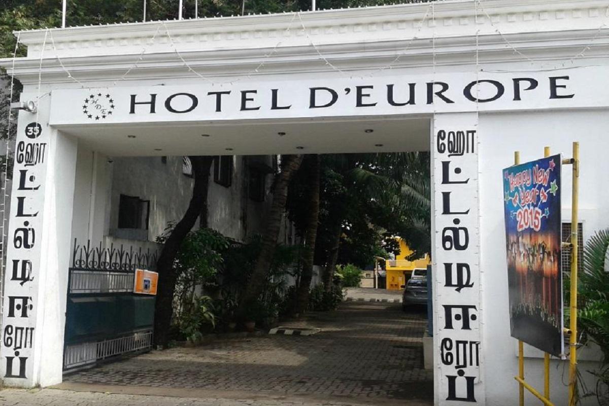 Hotel D'Europe Pondichéry Extérieur photo